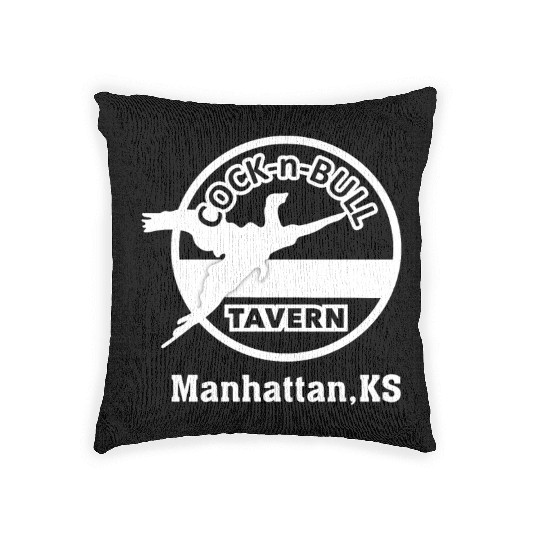 Cock N Bull Tavern Manhattan Woven Pillows