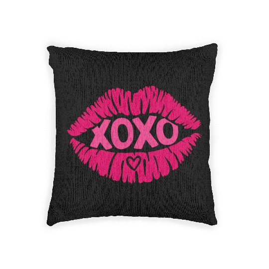 XOXO Valentine Sublimation Woven Pillows