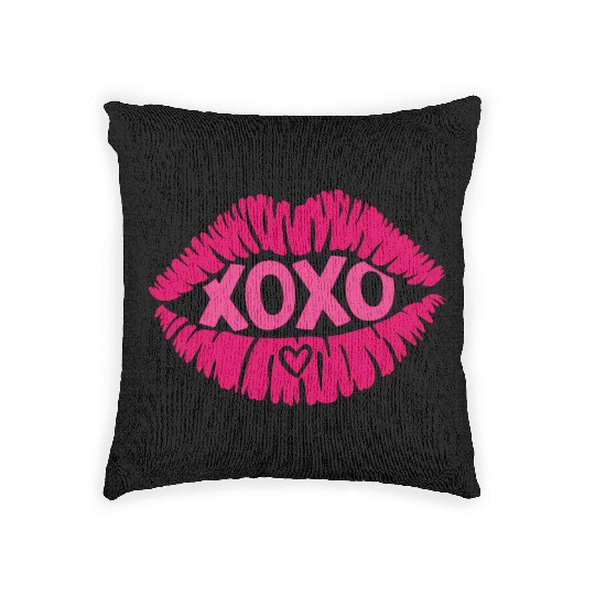 XOXO Valentine Sublimation Woven Pillows