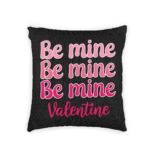Be Mine Valentine Sublimation Woven Pillows