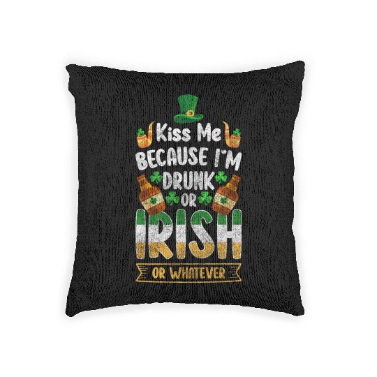 Ireland Beer Traveler World Tour Woven Pillows