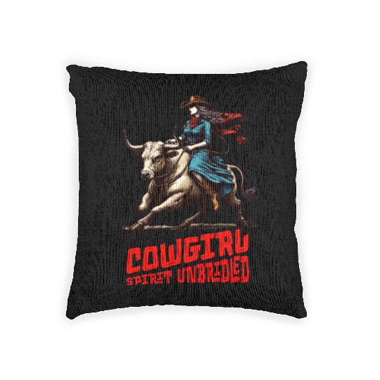 cowgirl Woven Pillows
