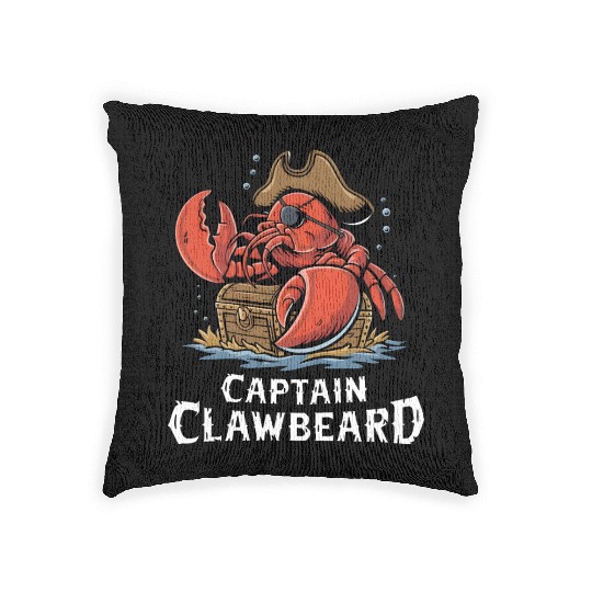 Pirate Lobster Woven Pillows