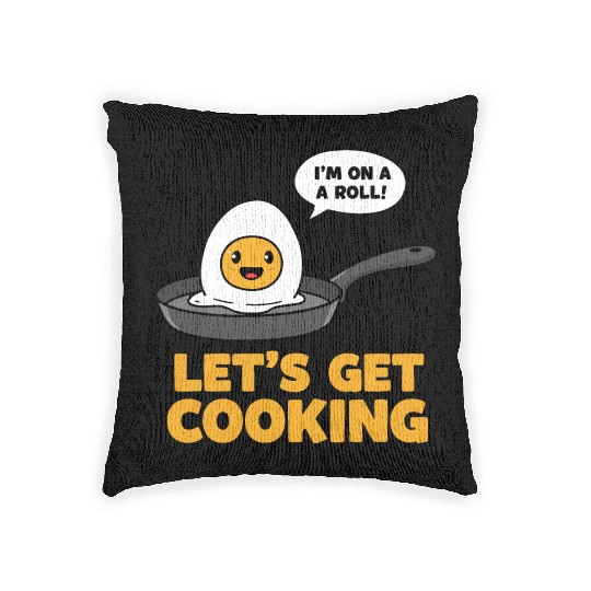 Lets Get Cooking Woven Pillows