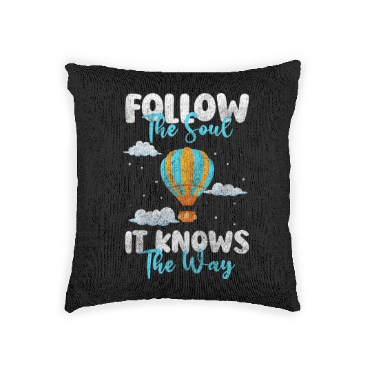 Balloon Height Adventure Balloon Sport Woven Pillows