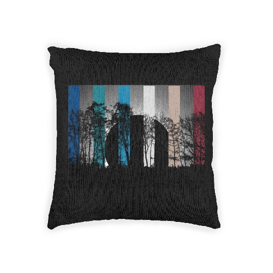 eclipse design Woven Pillows