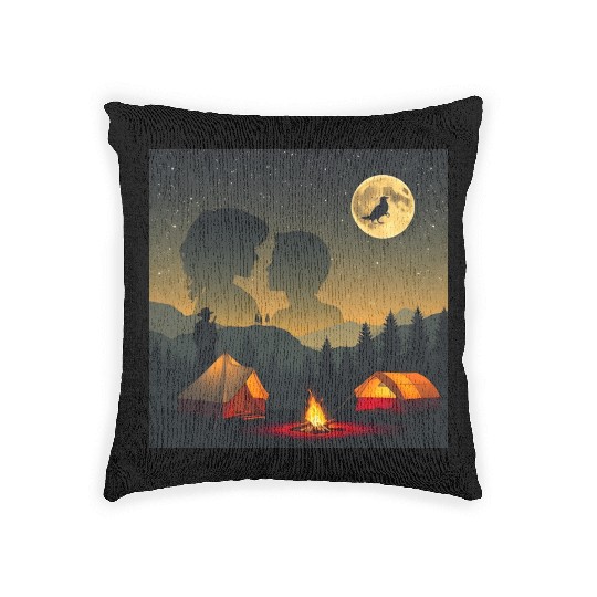 Vintage Hollywood glamour Woven Pillows