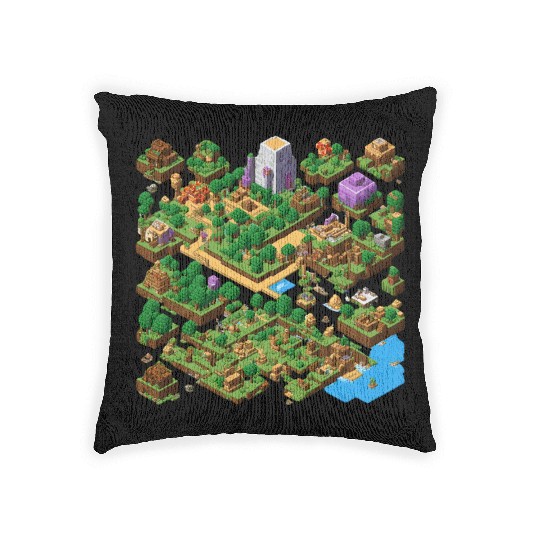 The world of classic video games 2 Woven Pillows