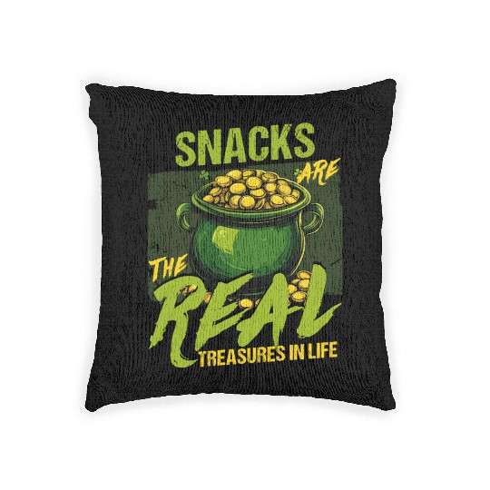 St Patricks Day Snacks Are the Real Treasures in Woven Pillows