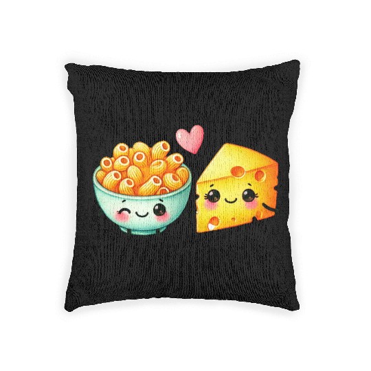 You Are The Cheese to my Macaroni Woven Pillows