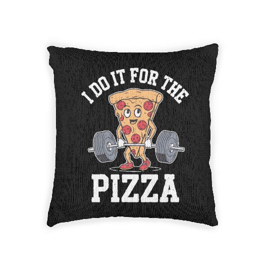Funny Gym Fitness Workout Motivation Gift Woven Pillows