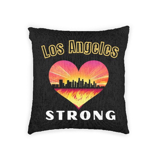 Los Angeles Strong Woven Pillows