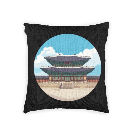 Old school Chinese kung fu Woven Pillows