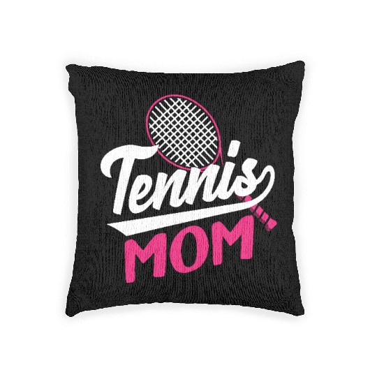 Tennis Mom Passionate Spirit Woven Pillows