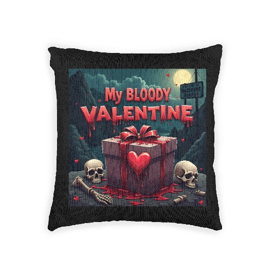 My bloody Valentine Woven Pillows