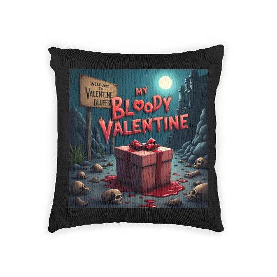 My bloody Valentine Woven Pillows