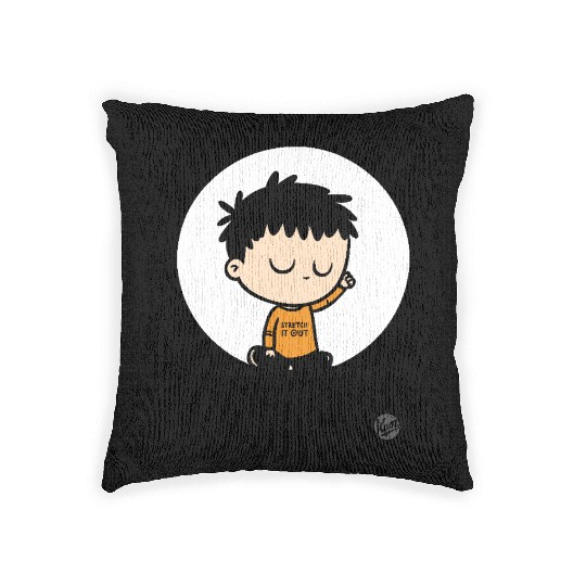 Stretch It Out – Yoga Bliss Woven Pillows