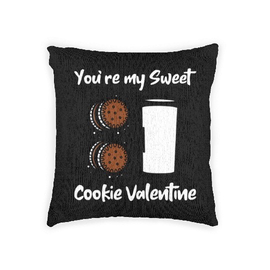 You Are My Sweet Cookie Valentine Day Woven Pillows