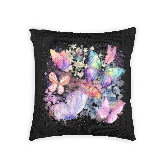 butterfly Woven Pillows