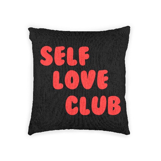 Self Love Club on Women's Woven Pillows