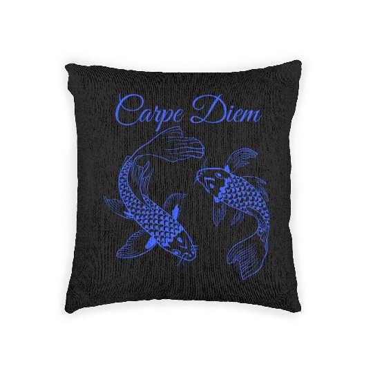 Carpe Diem Woven Pillows