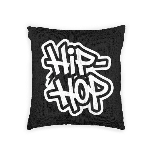 Hip-Hop - Culture, Beats & Street Legacy Woven Pillows