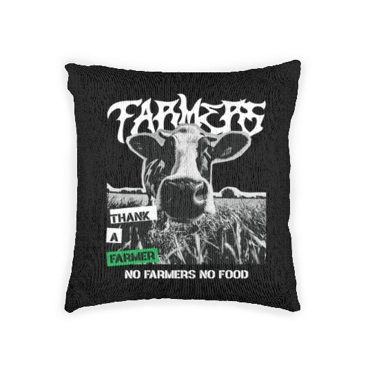 Thank a farmer DESIGN Woven Pillows