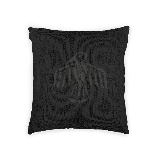free as a bird bird Woven Pillows design