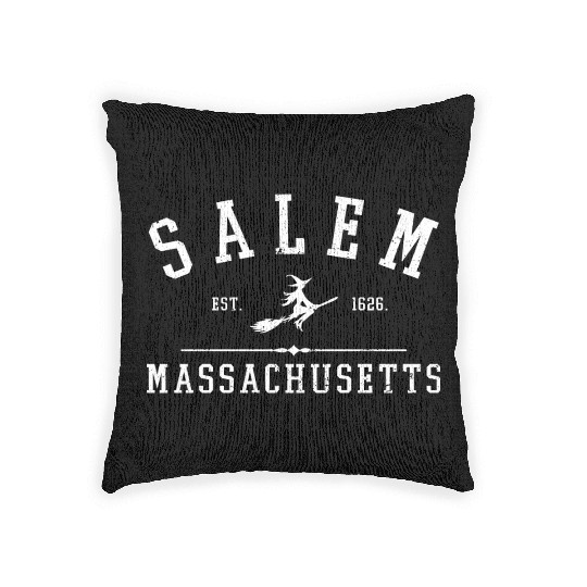 Salem Massachusetts Est 1626 Woven Pillows