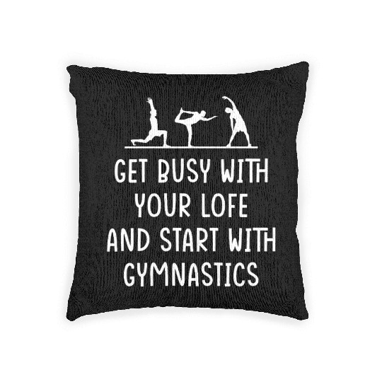 Gymnastics Gym Fitness Sports Training Woven Pillows
