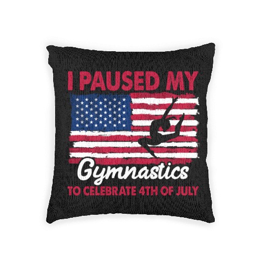 Gymnastics Gym Fitness Sports Training Woven Pillows