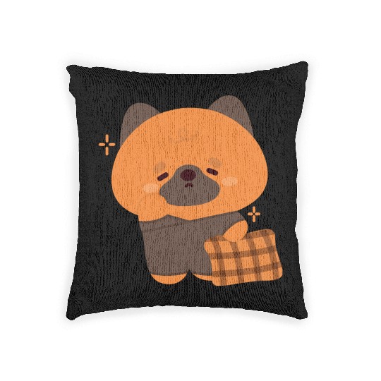 Sleepy German Shepherd Woven Pillows