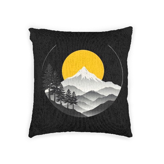 road trip Woven Pillows