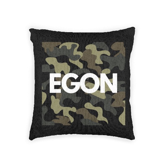 Egon Name Woven Pillows Men Good Quality Camouflage