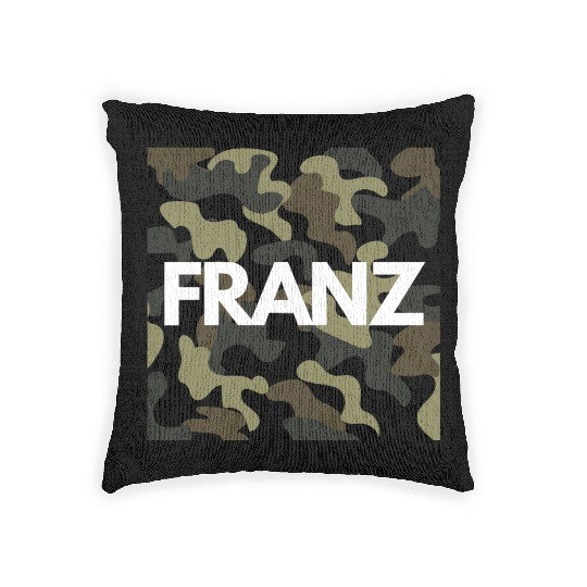 Franz Name Woven Pillows Men Good Quality Camouflage