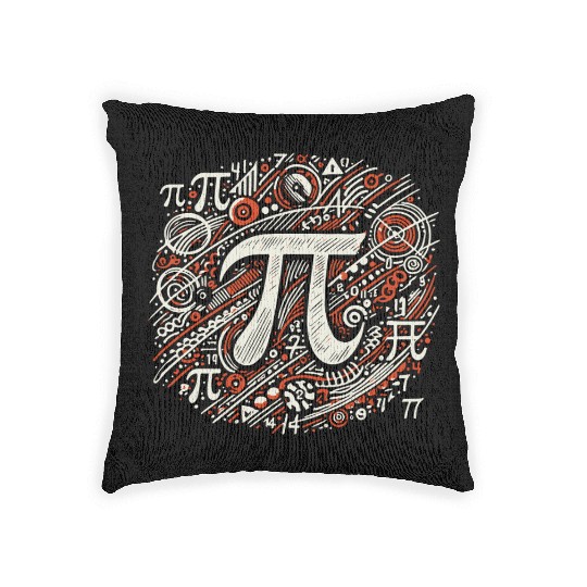 Celebrate Pi Day with a Creative Graphic Woven Pillows