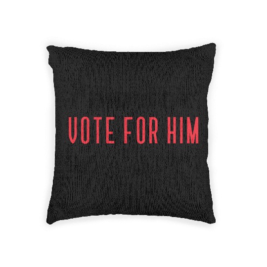 I DID NOT VOTE FOR HIM, I VOTED FOR SANITY Woven Pillows