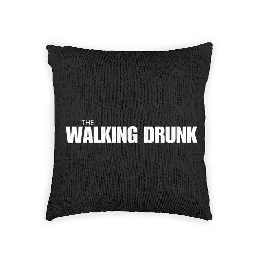 The Walking Drunk Woven Pillows