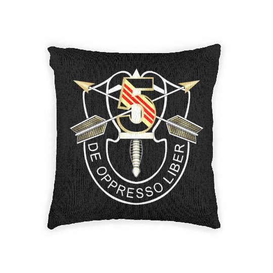5th Special Forces Group De Oppresso Liber Design Woven Pillows