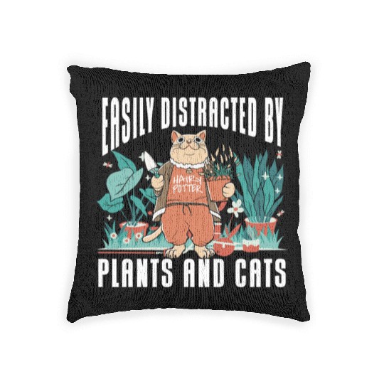 Gardening Horticulture Gardener Woven Pillows