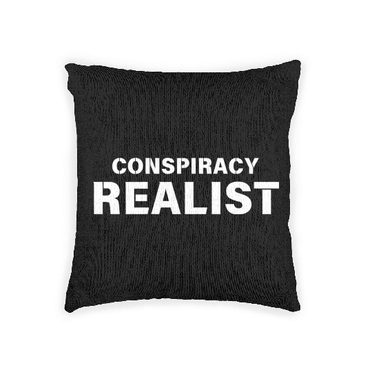 Conspiracy Realist Woven Pillows