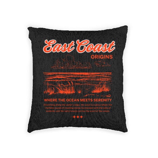 East Coast Origins Woven Pillows – Ocean Serenity Design