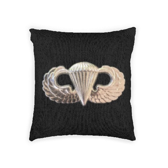 Airborne Wings gift for your favorite veteran. Woven Pillows
