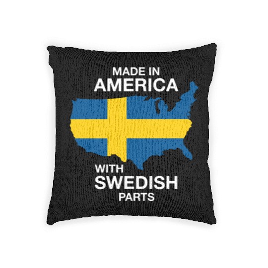 Made In America With Swedish Parts Woven Pillows