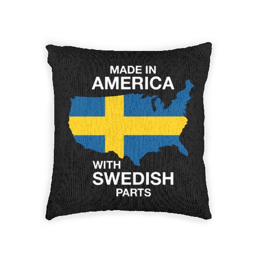 Made In America With Swedish Parts Woven Pillows