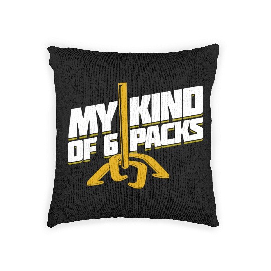 Horseshoe Pitching Woven Pillows