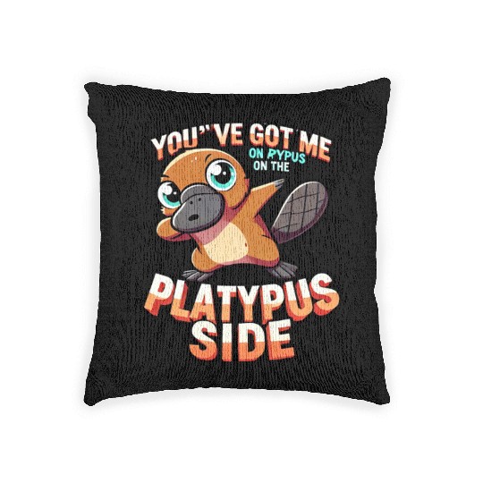 Platypus Energy Mode Woven Pillows