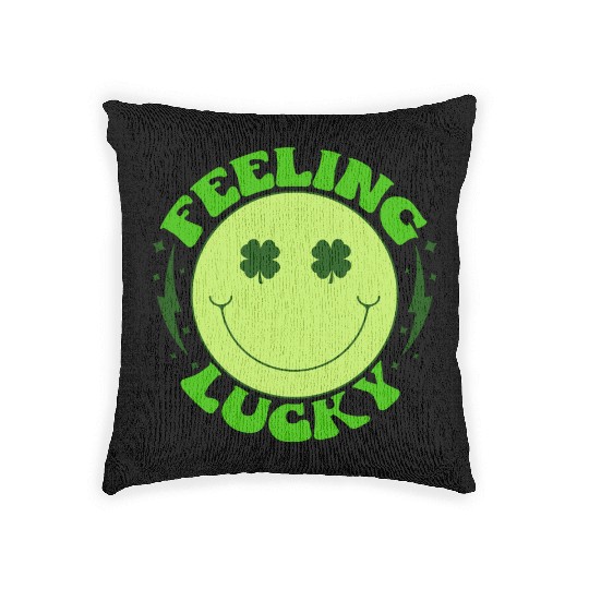 Feeling Lucky Woven Pillows