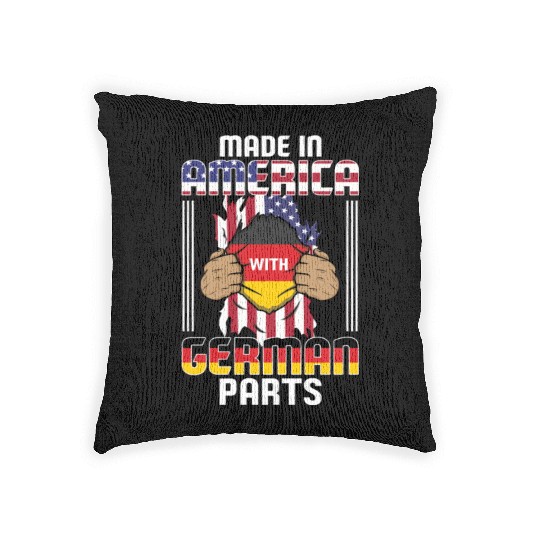 Made In America With German Parts USA Woven Pillows