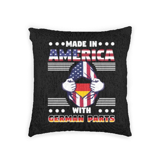 Made In America With German Parts Woven Pillows